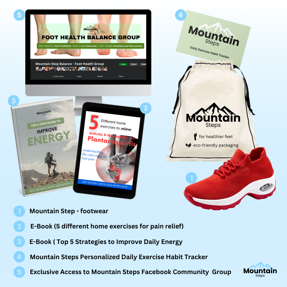 MountainSteps Balance™ - Orthopedic Shoes